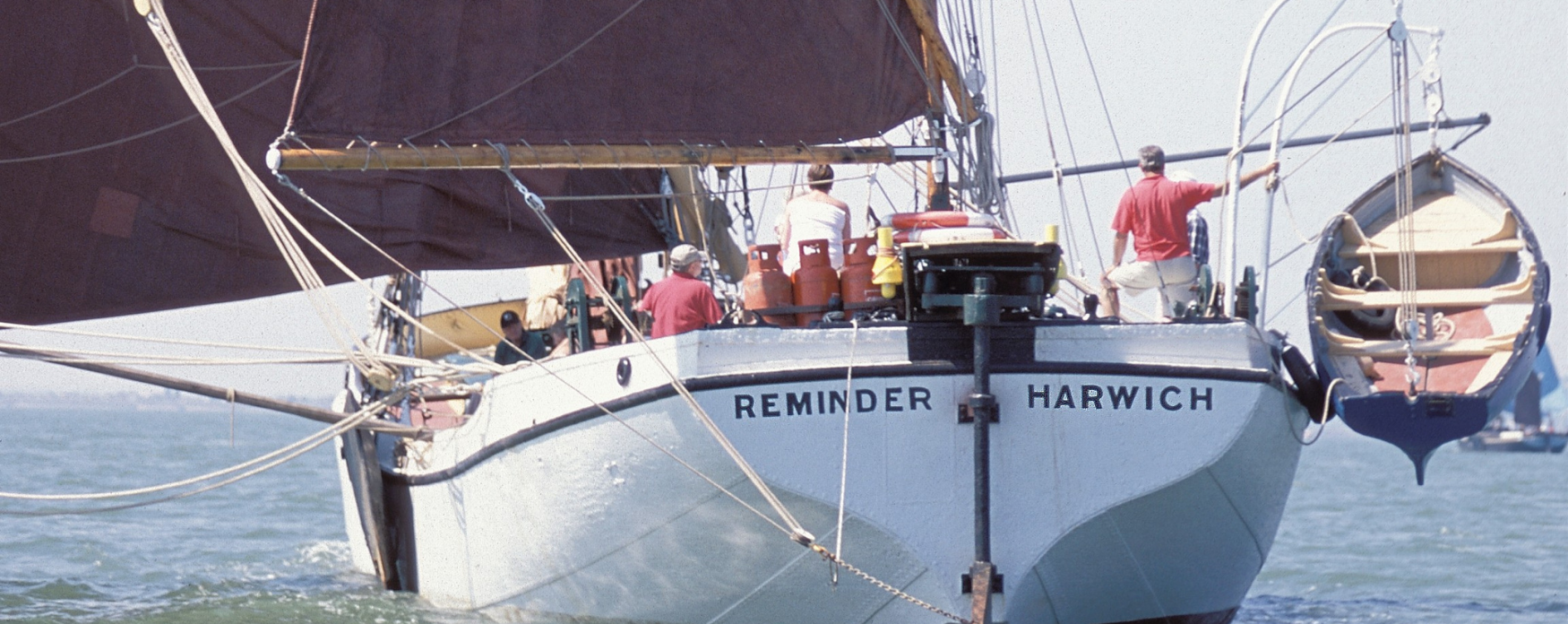 Barge Reminder at Maldon